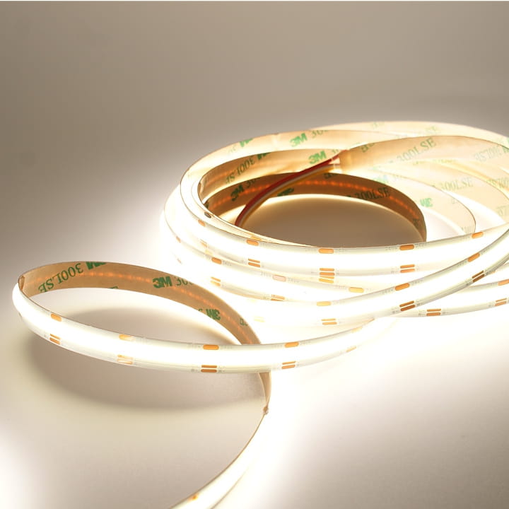 CCT MultiWhite COB LED pásek, 2700K-6000K, 24V DC / 608LED / 14W / IP20 / 10mm / PRO+